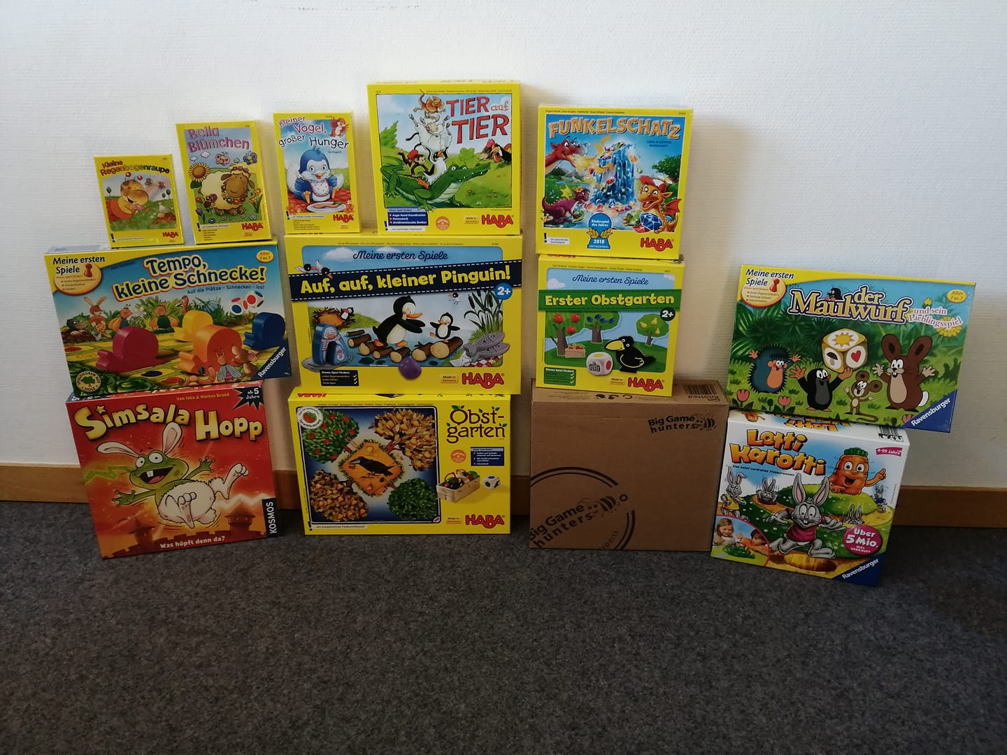 Kinderspiele für Gross und Klein